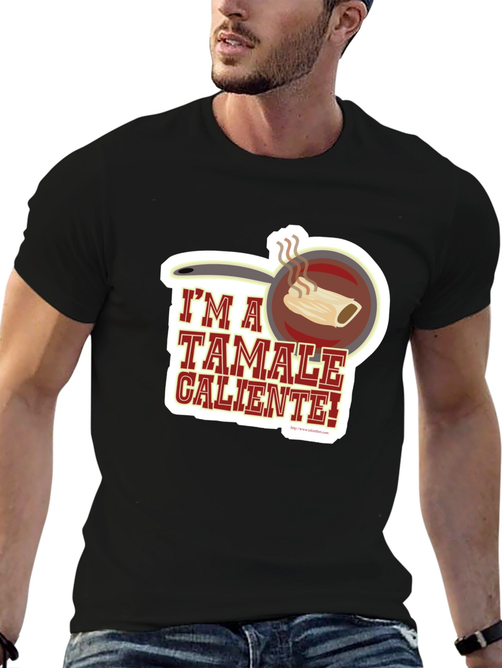 Im a Tamale Caliente! T-Shirt - Funny Foodie Tee