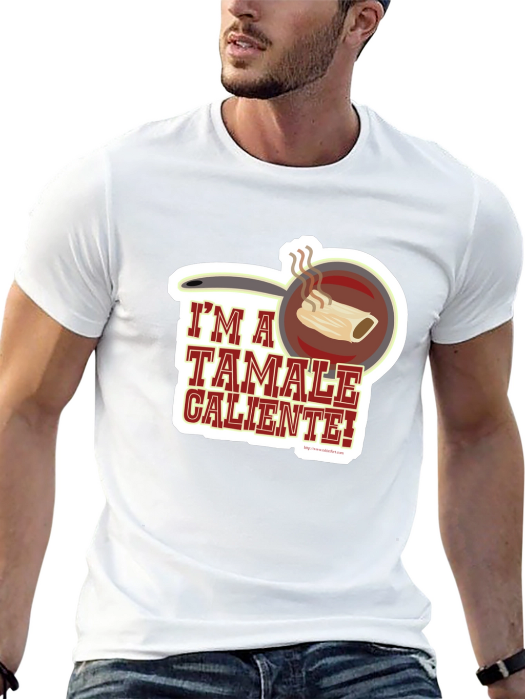 Im a Tamale Caliente! T-Shirt - Funny Foodie Tee