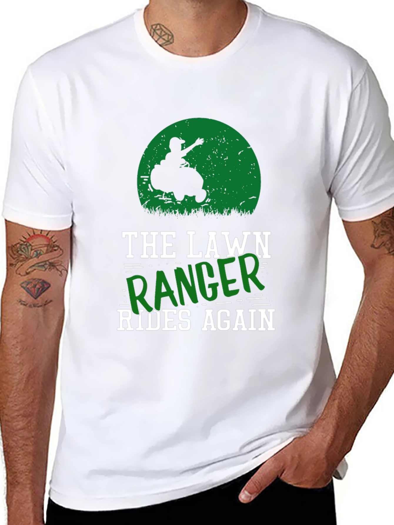 The Lawn Ranger Rides Again T-Shirt
