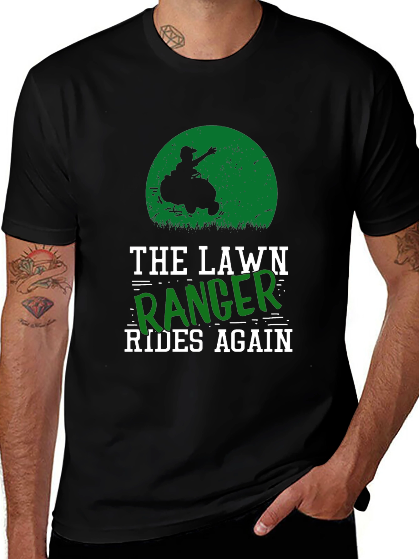 The Lawn Ranger Rides Again T-Shirt