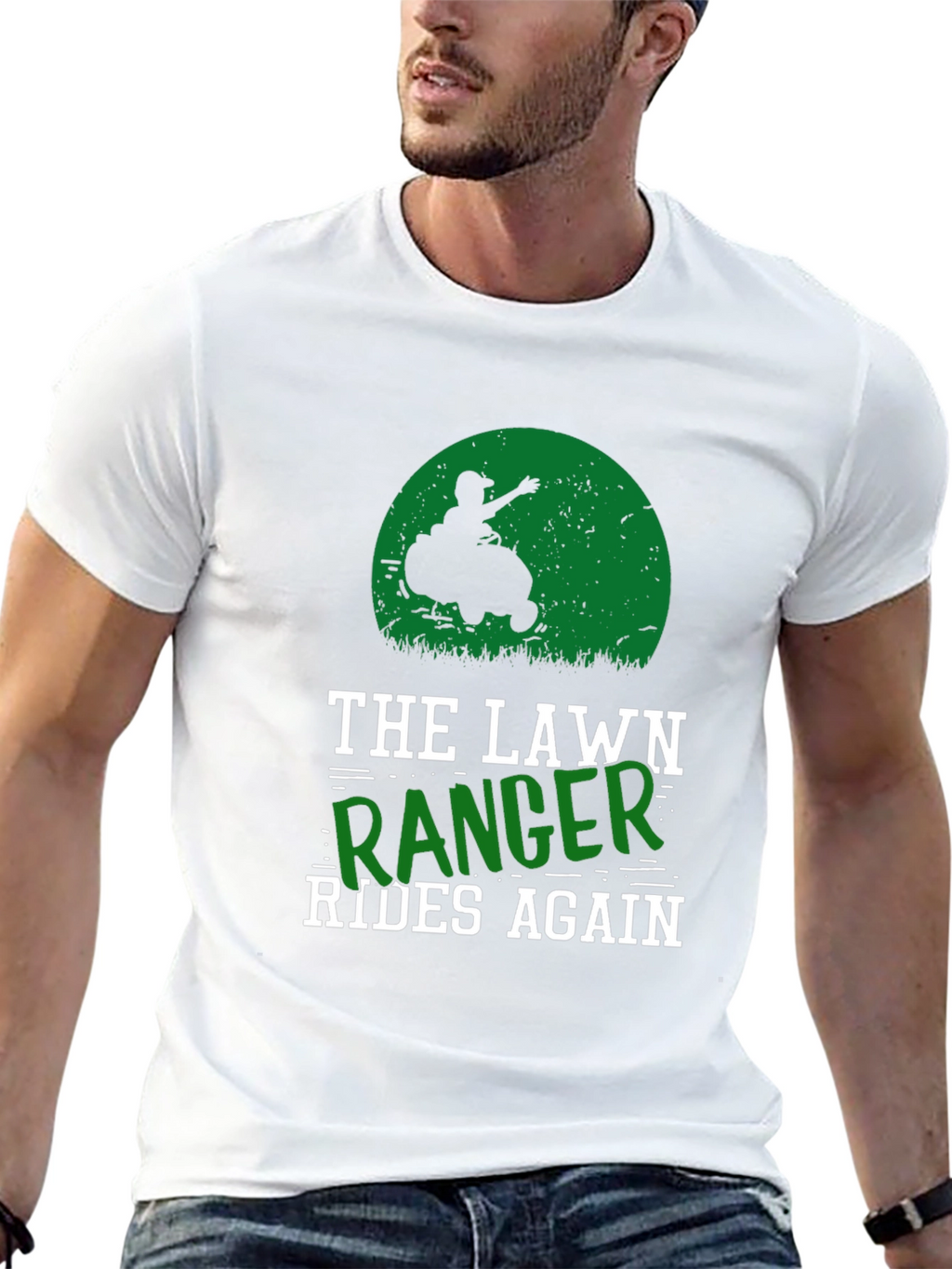 The Lawn Ranger Rides Again T-Shirt