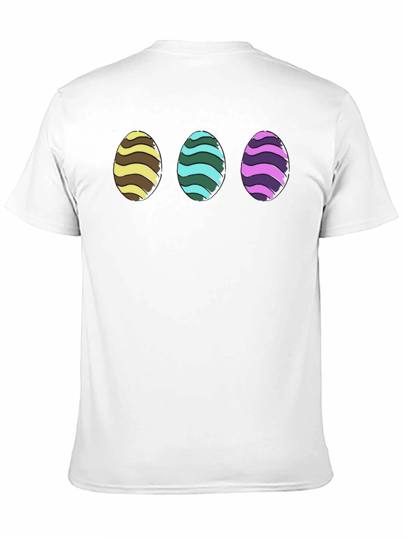 Easter Eggs Graphic Tee - Fun Holiday Shirt
