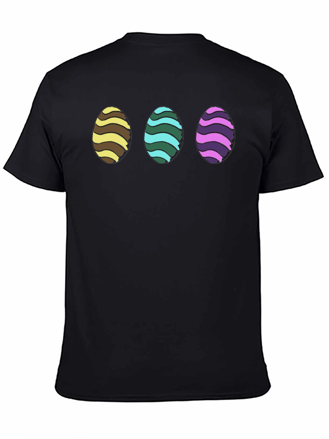 Easter Eggs Graphic Tee - Fun Holiday Shirt