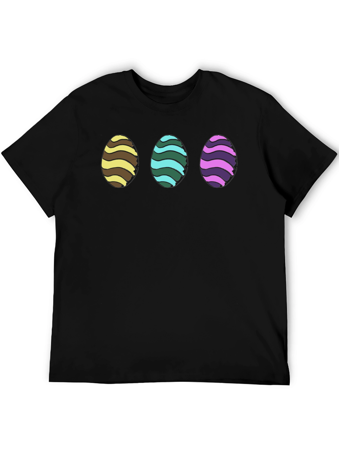 Easter Eggs Graphic Tee - Fun Holiday Shirt