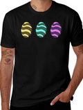 Easter Eggs Graphic Tee - Fun Holiday Shirt