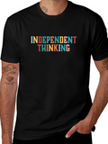 Independent Thinking Graphic Tee - Black