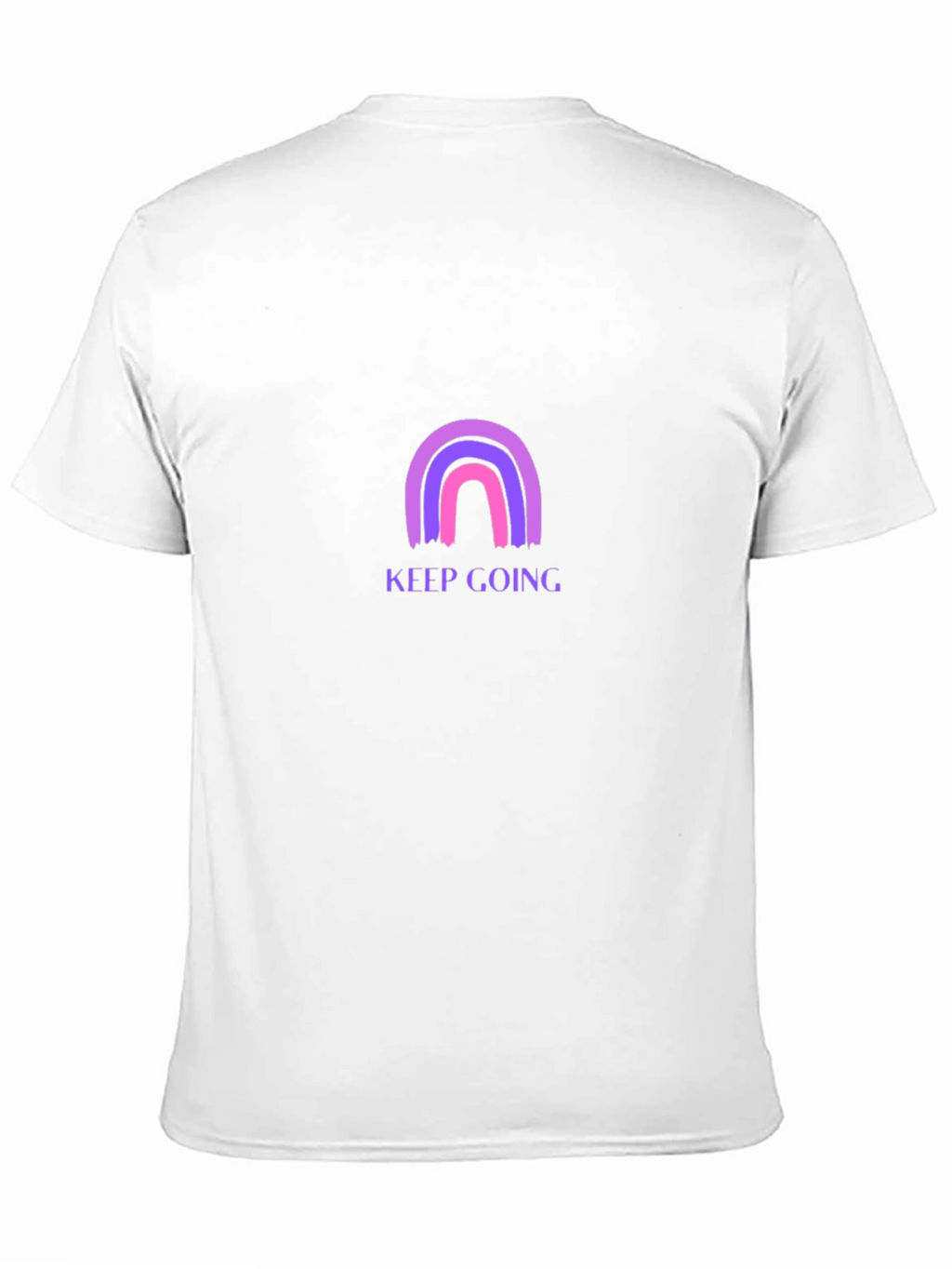 Keep Going Rainbow Graphic T-Shirt