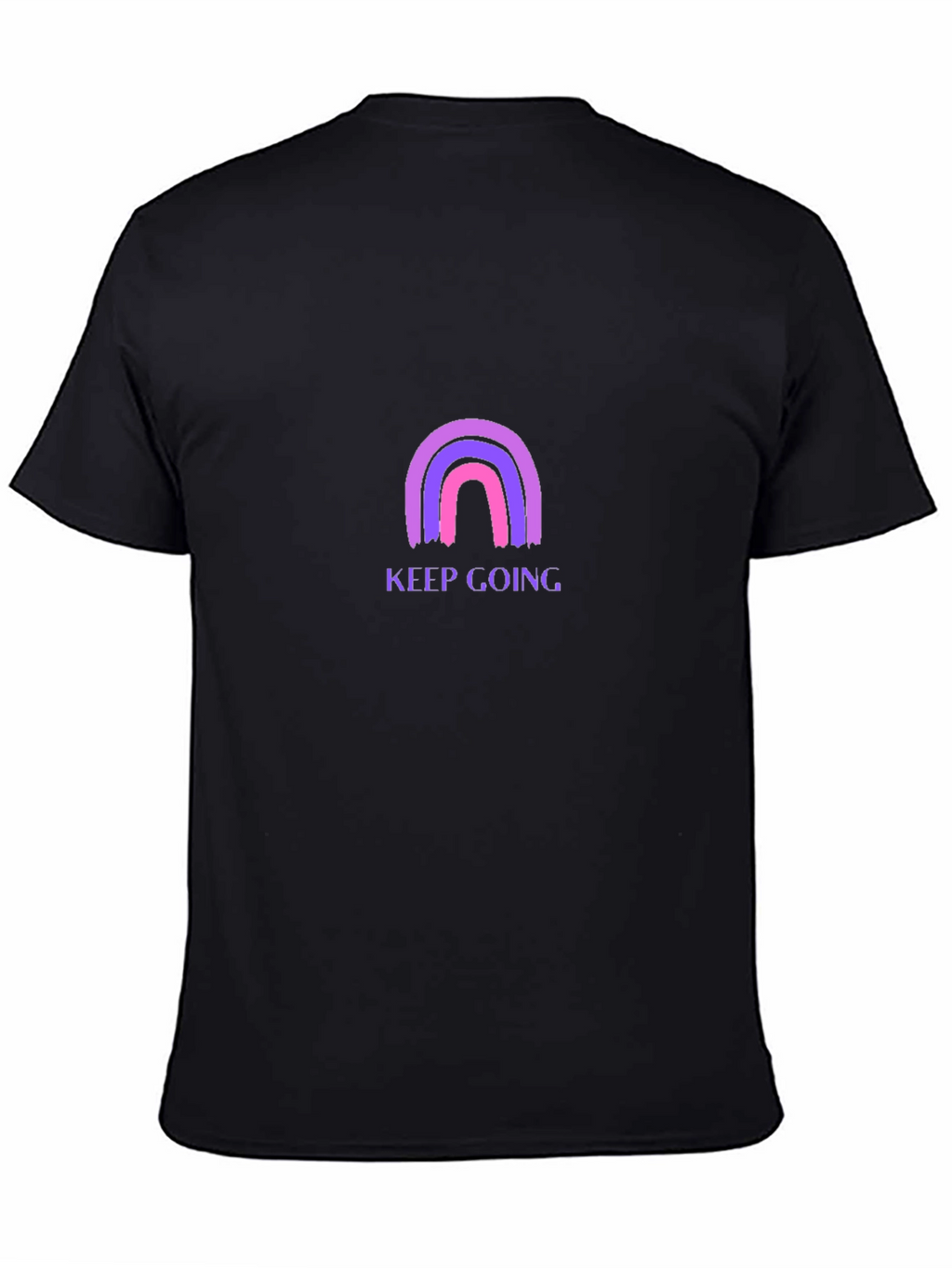 Keep Going Rainbow Graphic T-Shirt