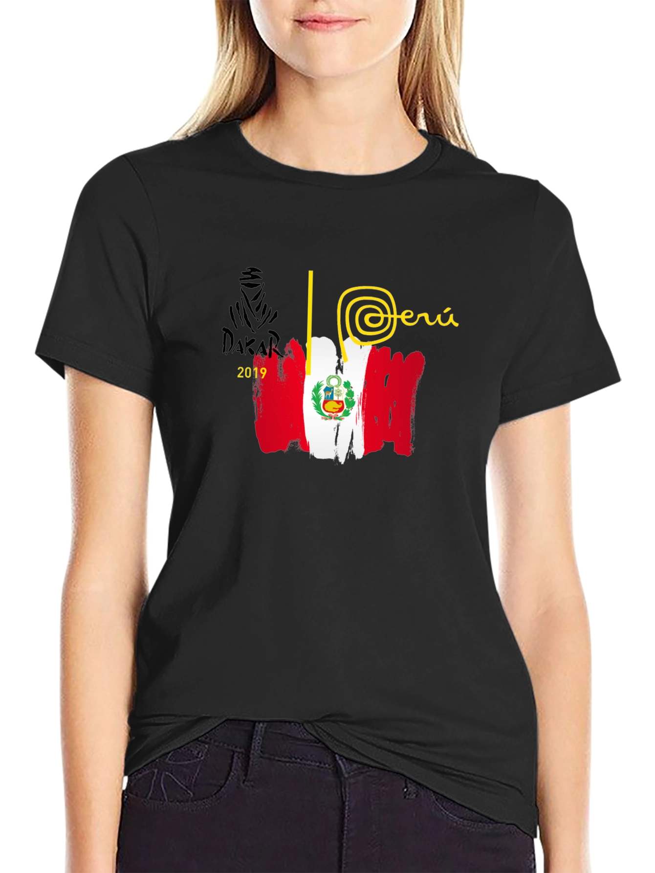 Peru Dakar 2019 Black T-Shirt
