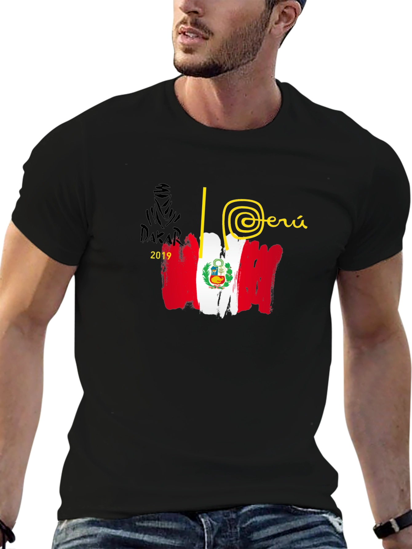Peru Dakar 2019 Black T-Shirt