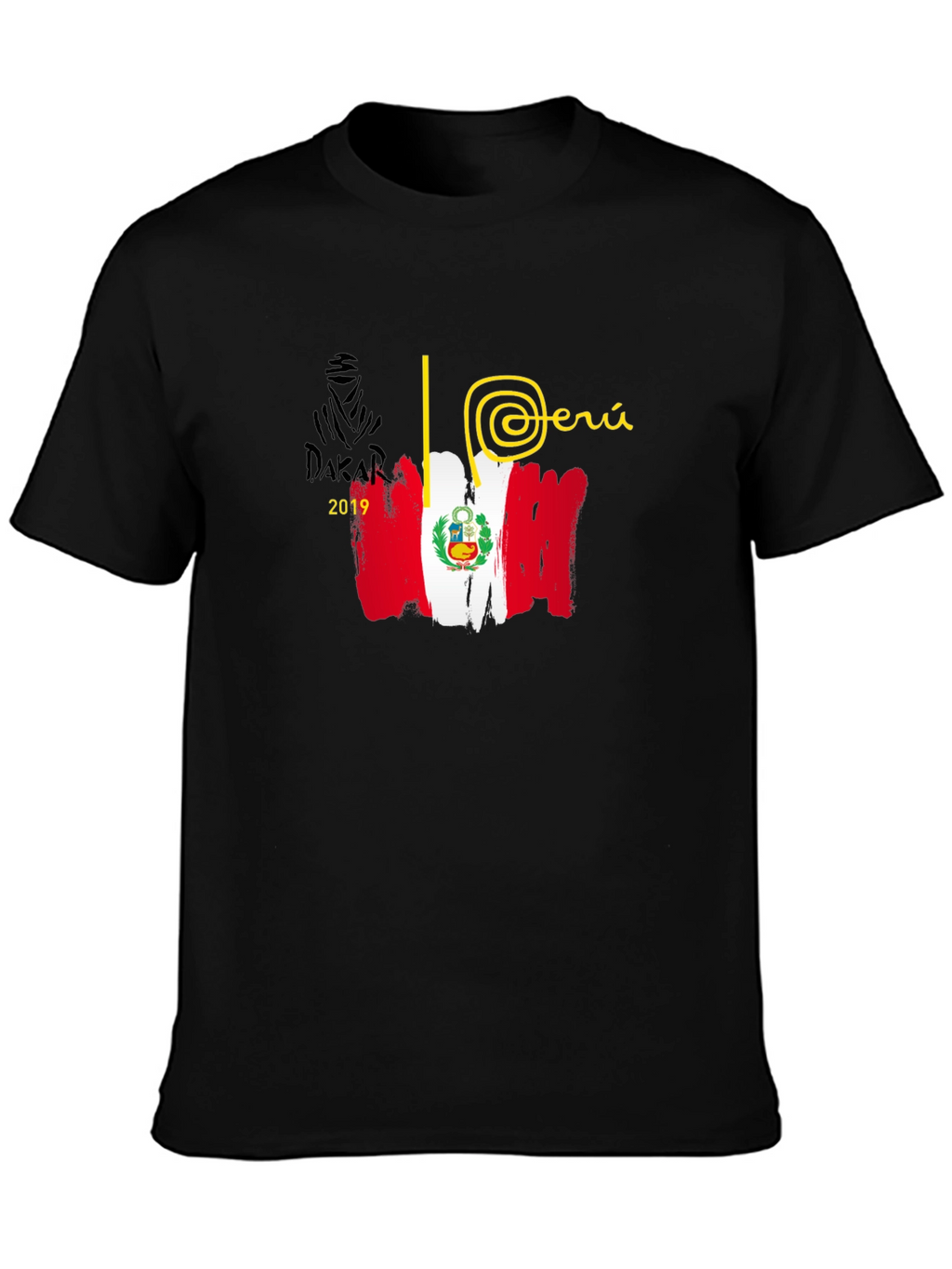 Peru Dakar 2019 Black T-Shirt