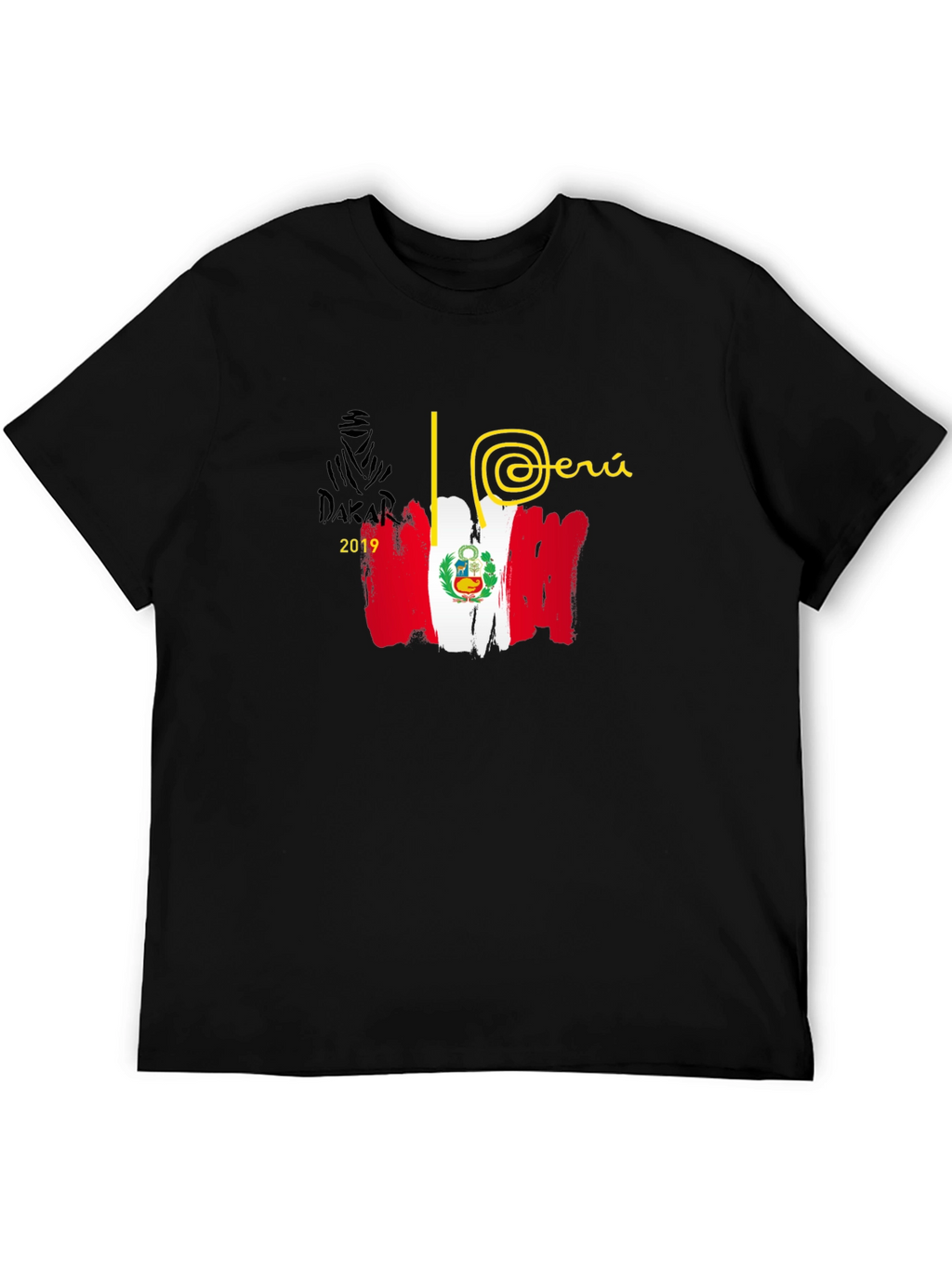 Peru Dakar 2019 Black T-Shirt