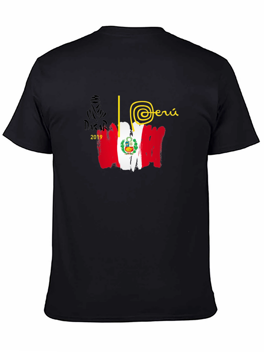 Peru Dakar 2019 Black T-Shirt