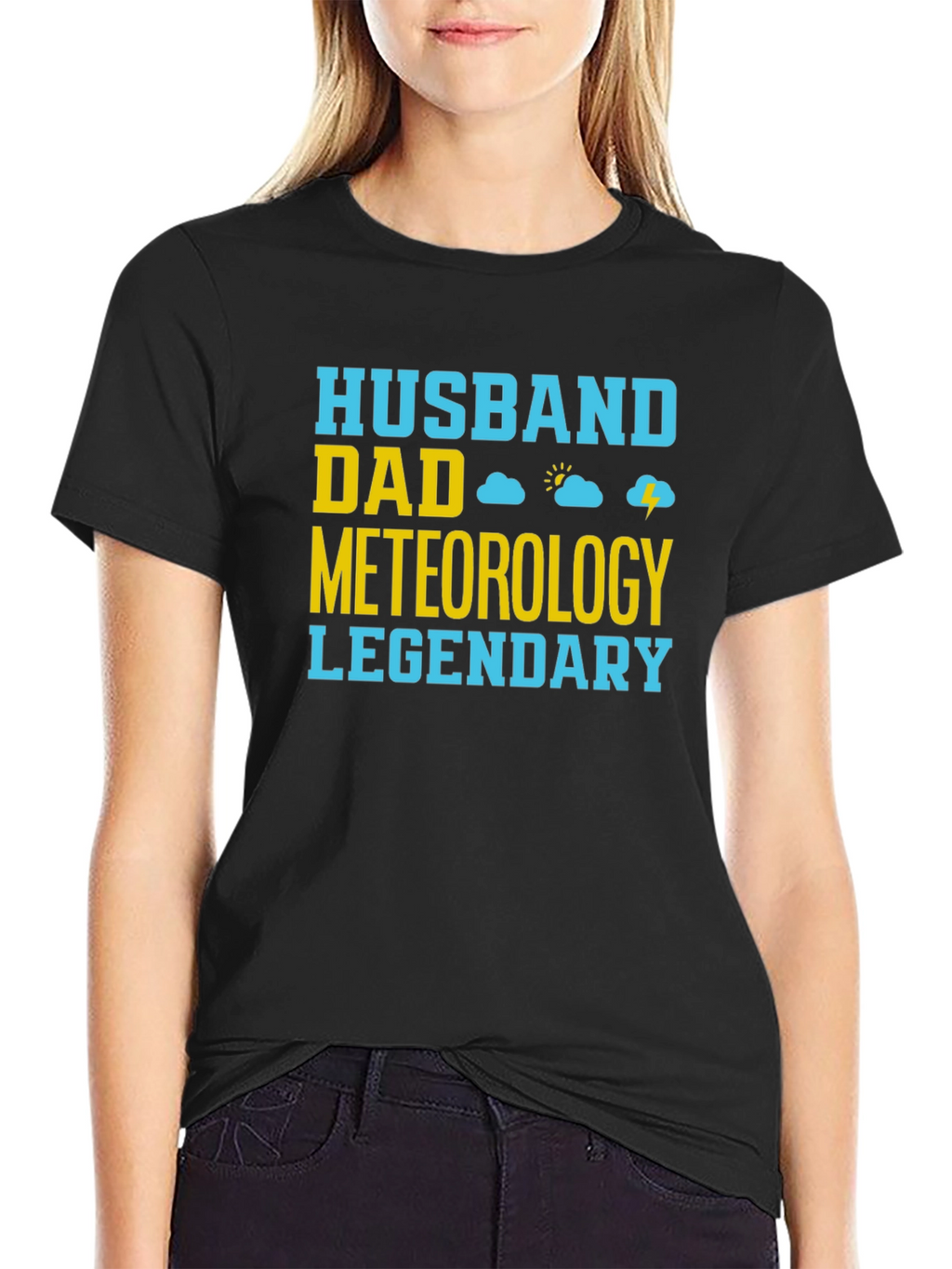 Husband Dad Meteorology Legendary T-Shirt