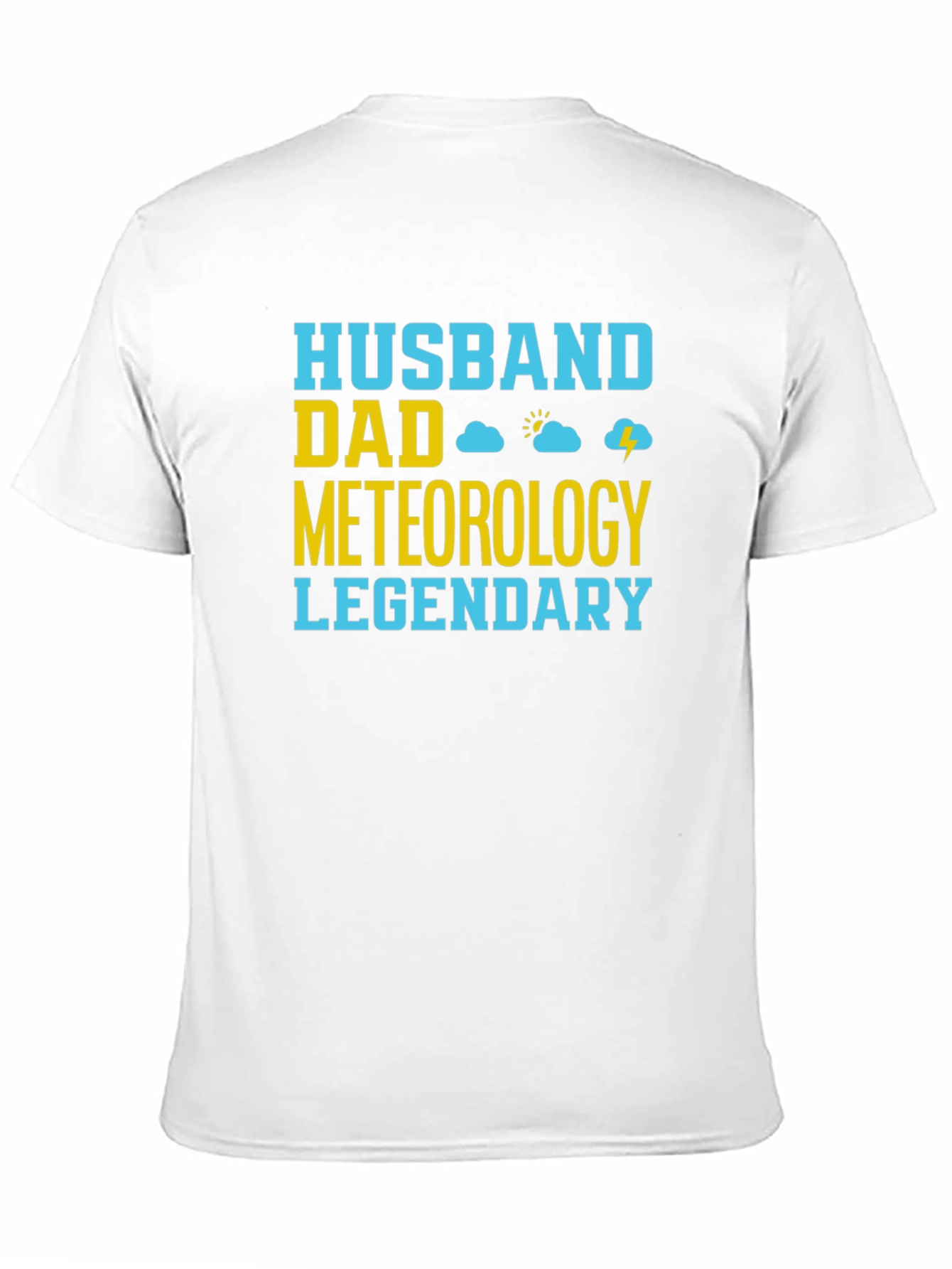 Husband Dad Meteorology Legendary T-Shirt