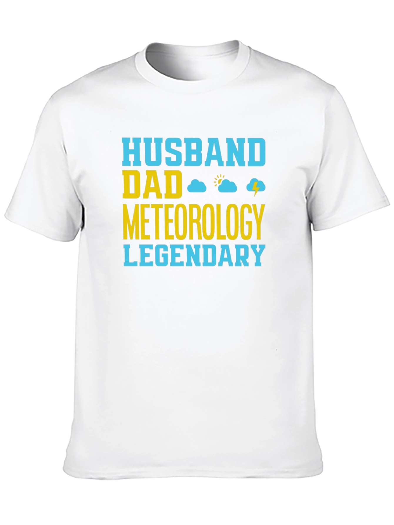 Husband Dad Meteorology Legendary T-Shirt