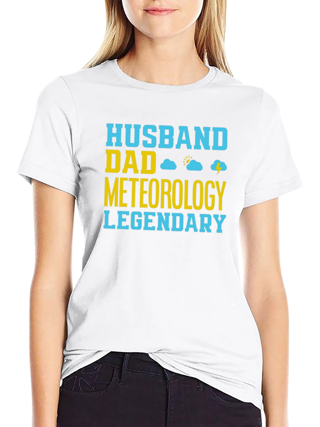 Husband Dad Meteorology Legendary T-Shirt
