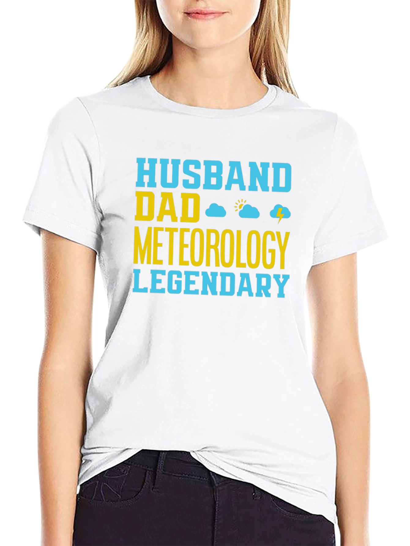 Husband Dad Meteorology Legendary T-Shirt