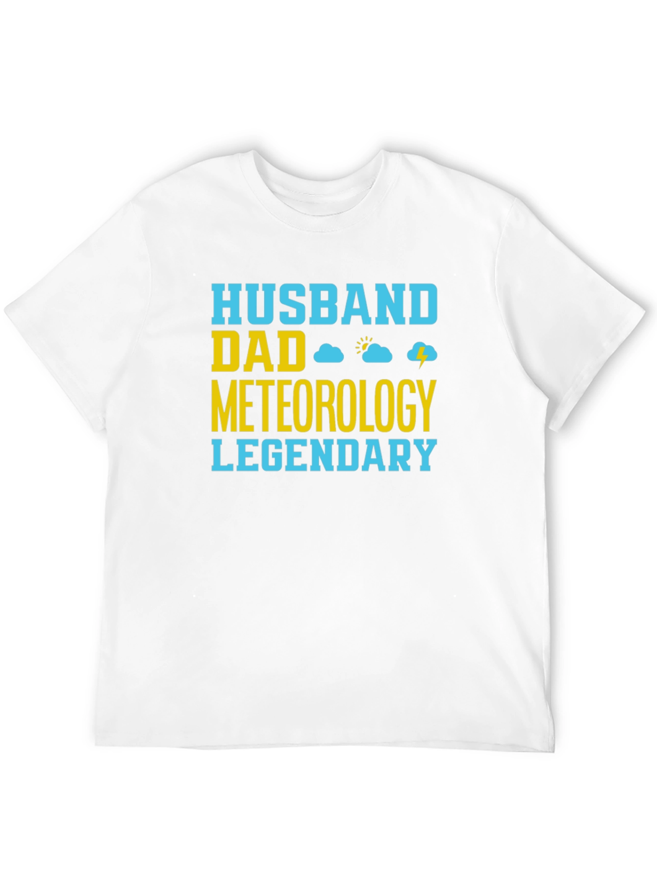 Husband Dad Meteorology Legendary T-Shirt