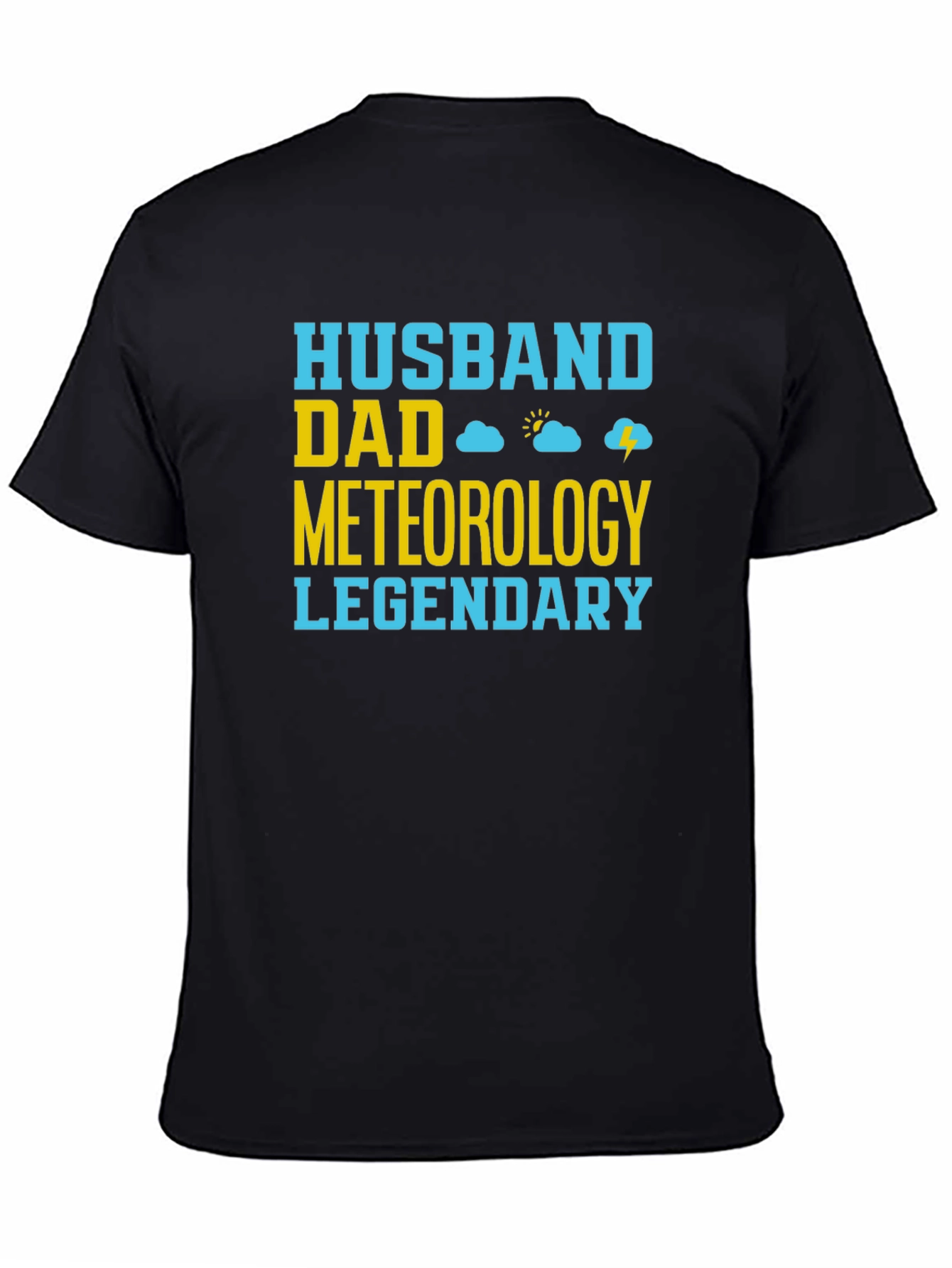 Husband Dad Meteorology Legendary T-Shirt