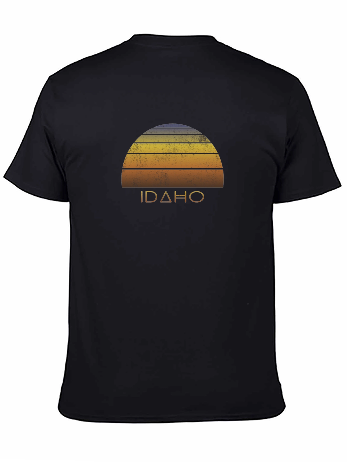 Retro Idaho Sunset Graphic Tee - Unisex Soft Cotton T-Shirt