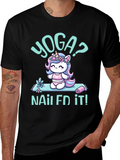 Yoga Unicorn T-Shirt - Nailed It!