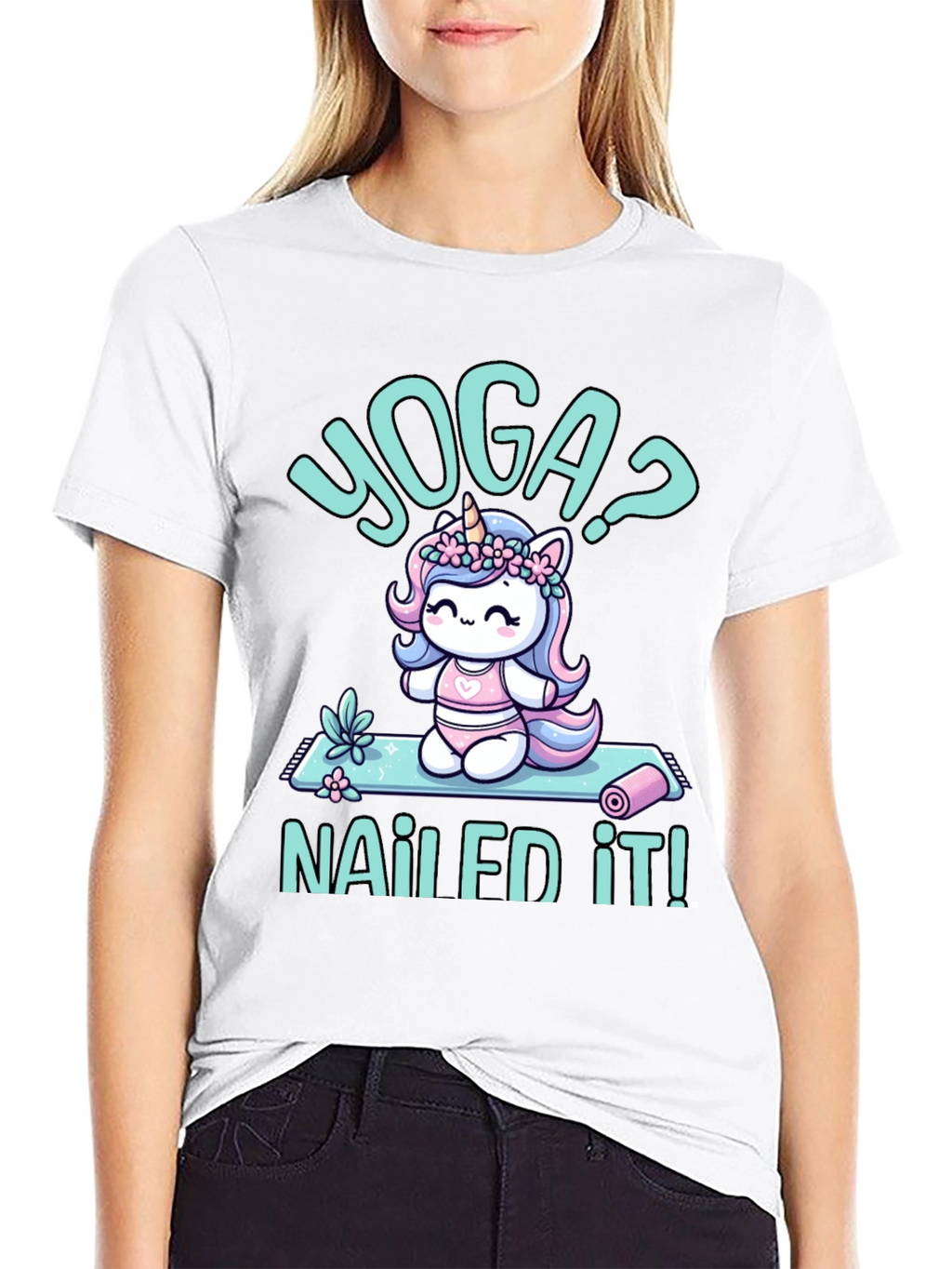 Yoga Unicorn T-Shirt - Nailed It!