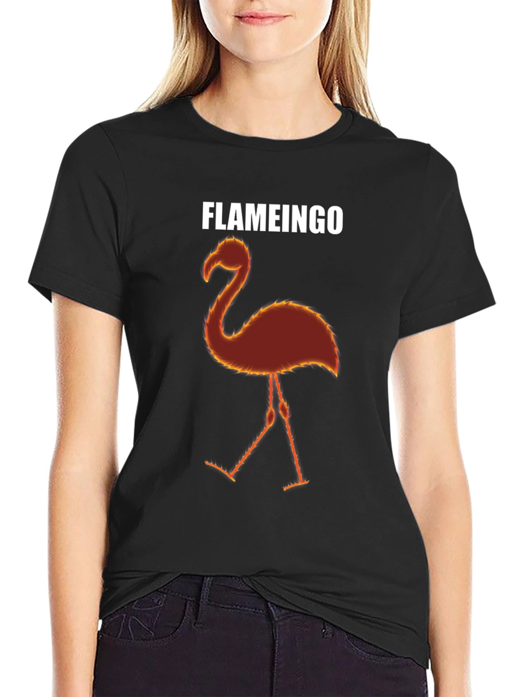 Flameingo Graphic T-Shirt - Bold and Unique