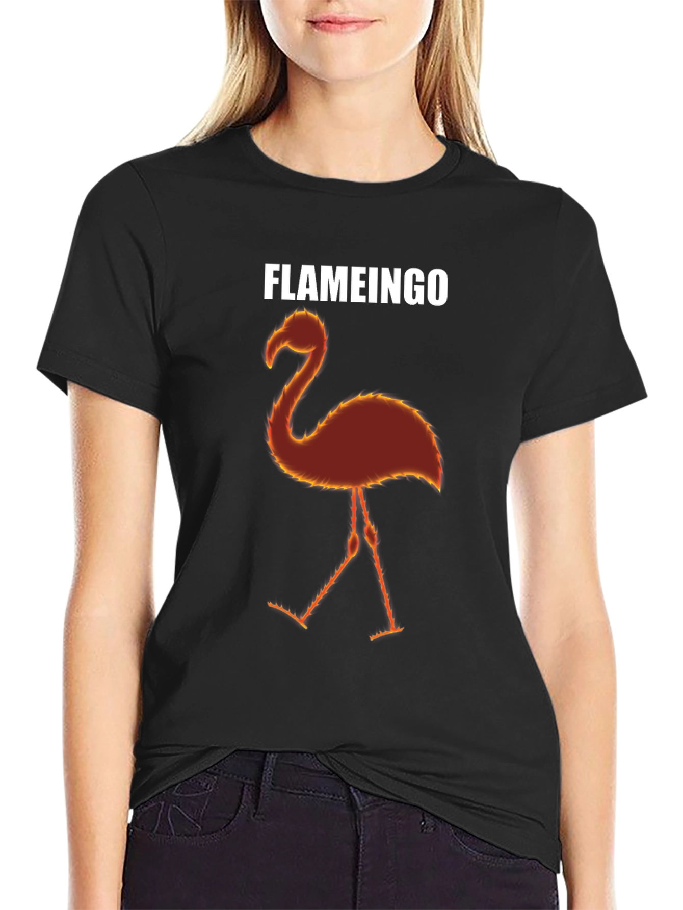 Flameingo Graphic T-Shirt - Bold and Unique