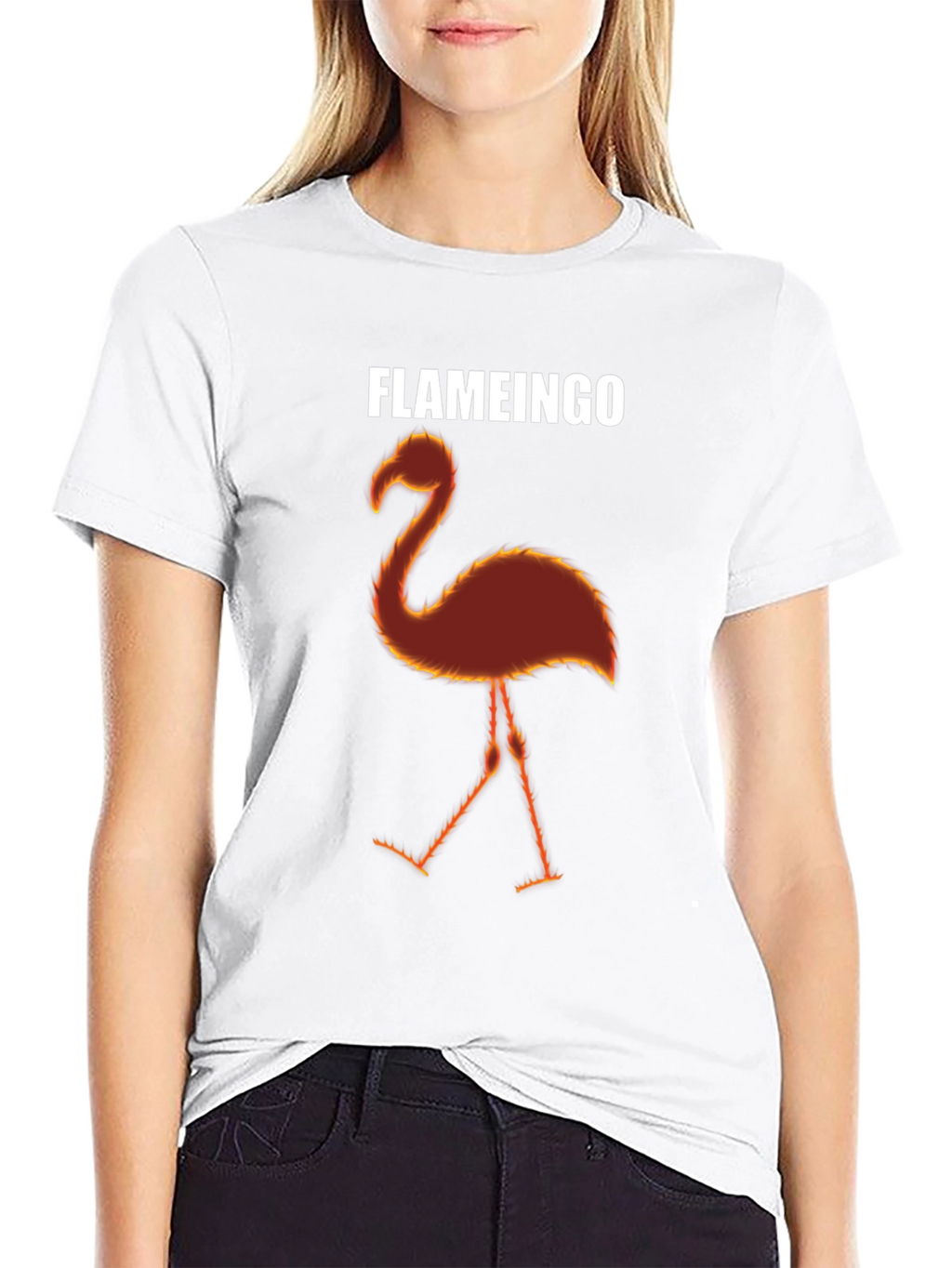 Flameingo Graphic T-Shirt - Bold and Unique