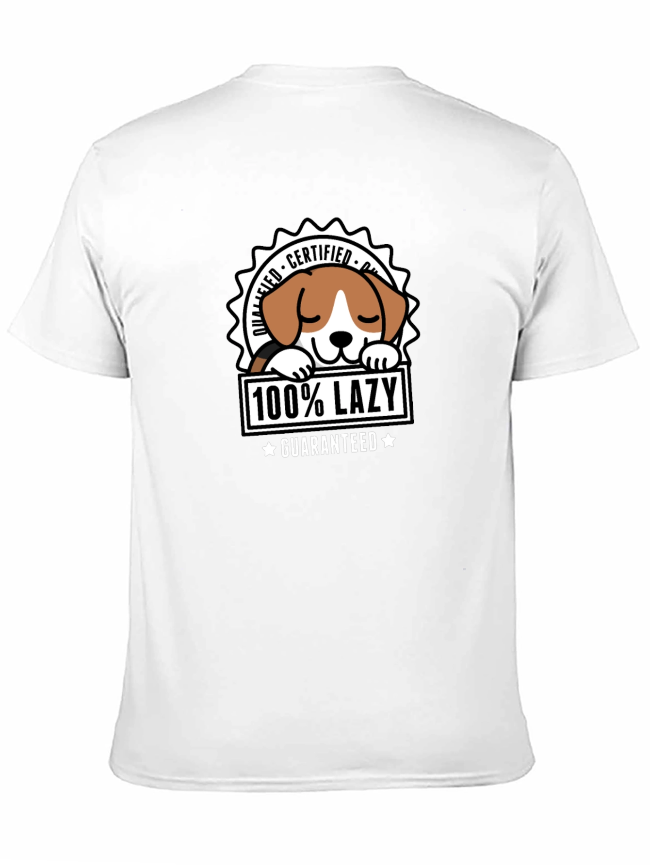 100% Lazy Dog Graphic Tee