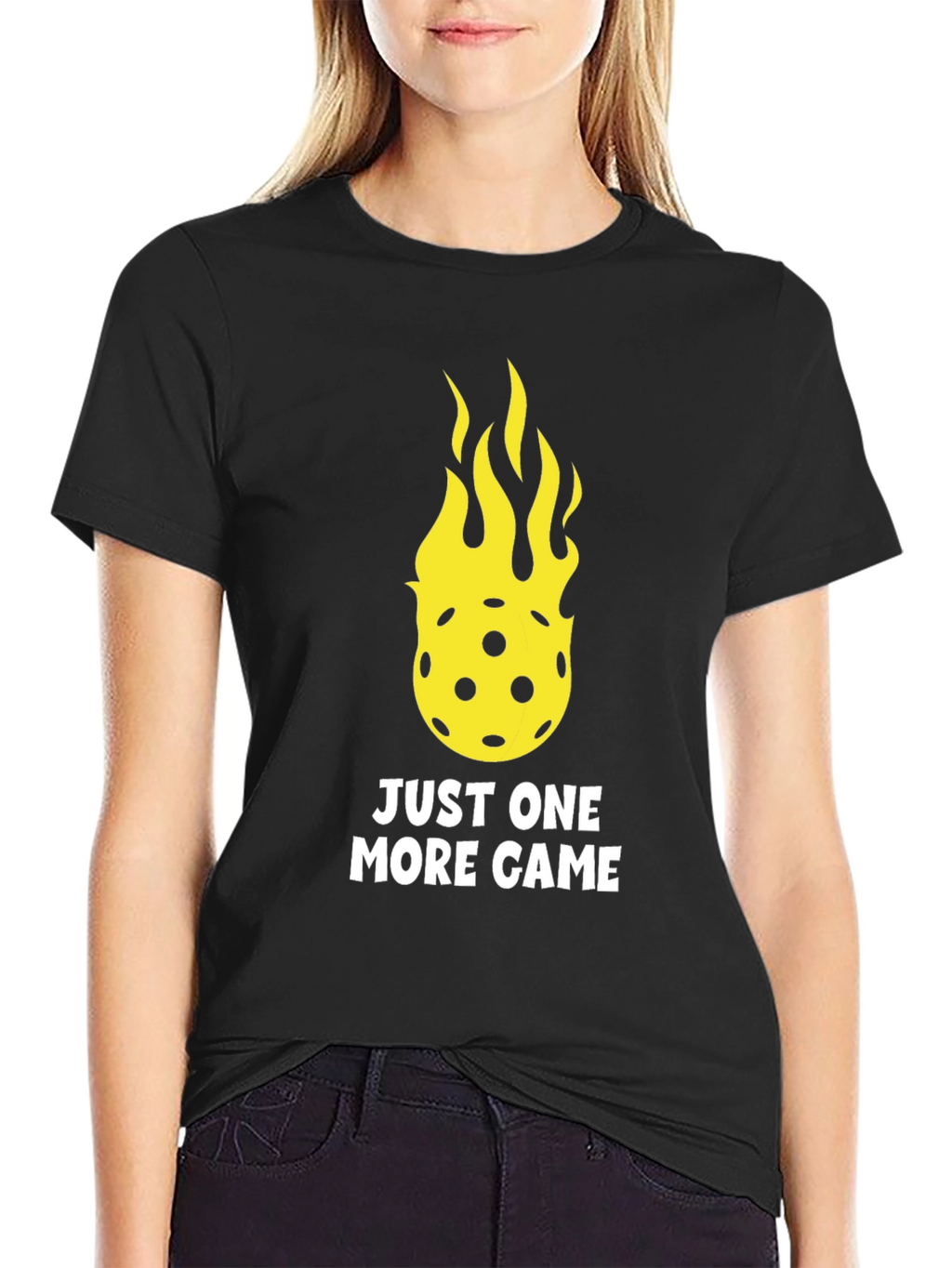 Just One More Game Pickleball Graphic Tee