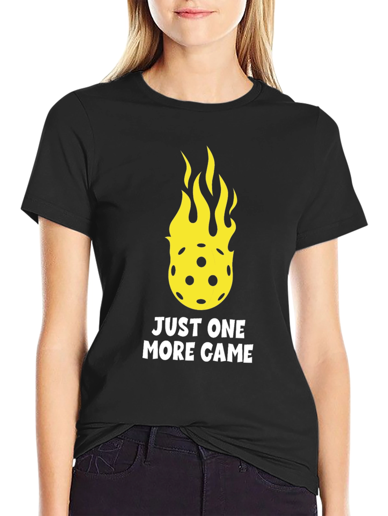 Just One More Game Pickleball Graphic Tee