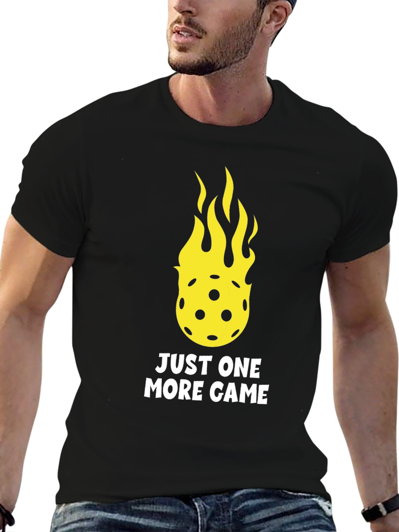 Just One More Game Pickleball Graphic Tee