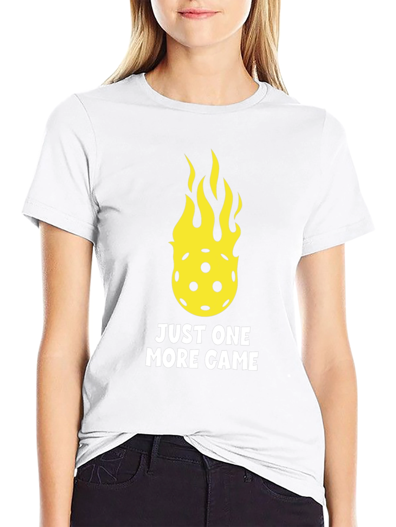 Just One More Game Pickleball Graphic Tee