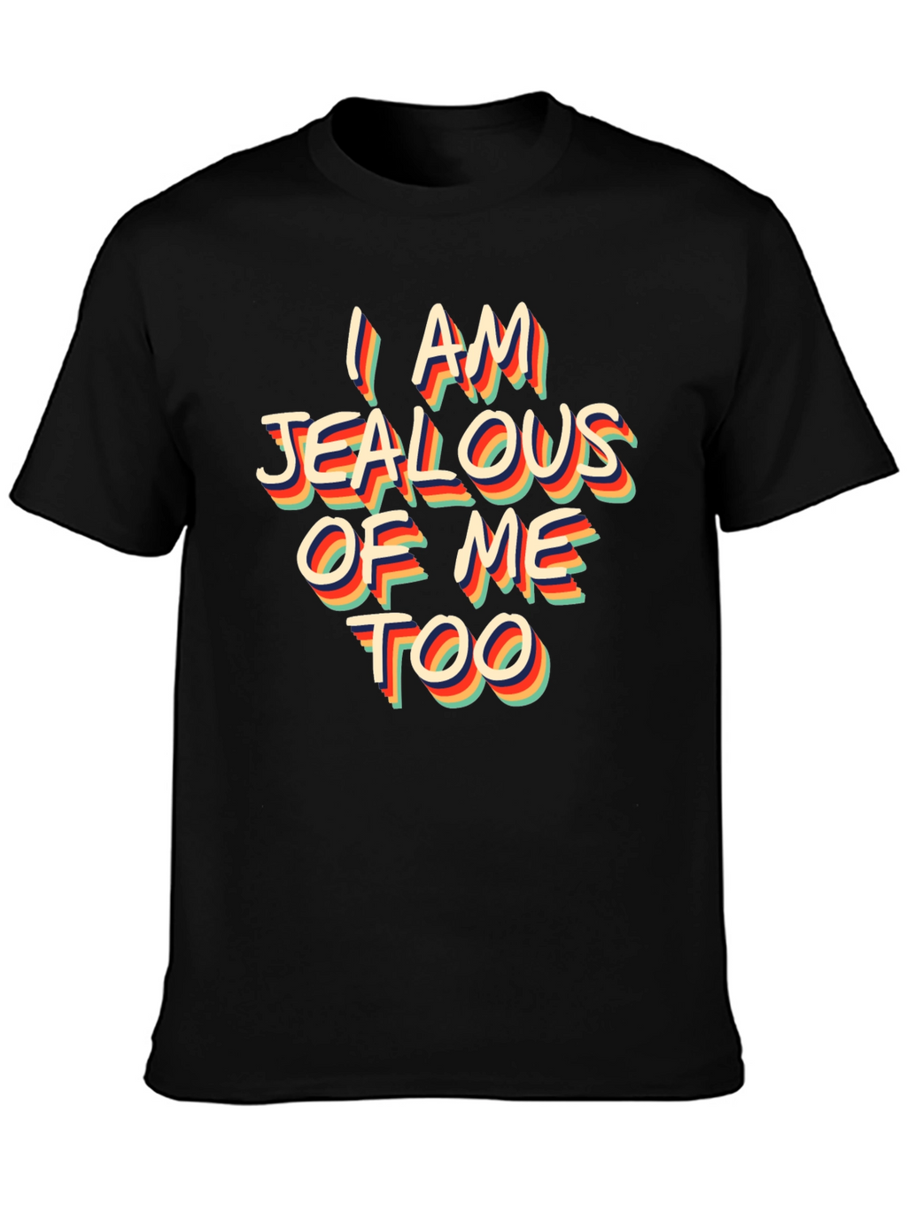 Jealous of Me Too Retro Graphic Tee