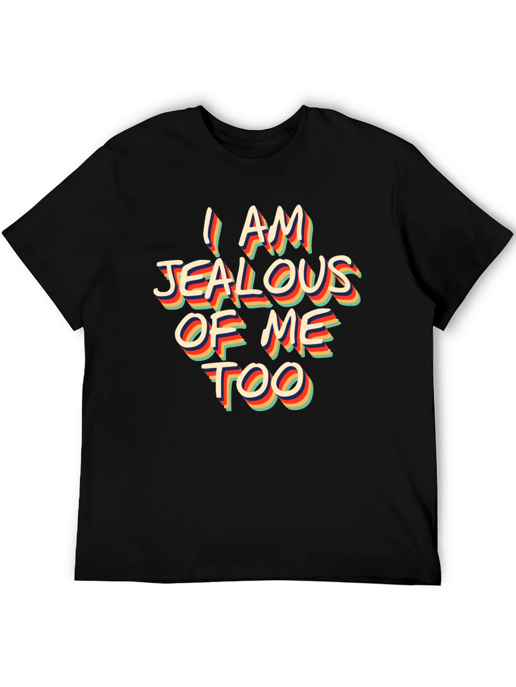 Jealous of Me Too Retro Graphic Tee