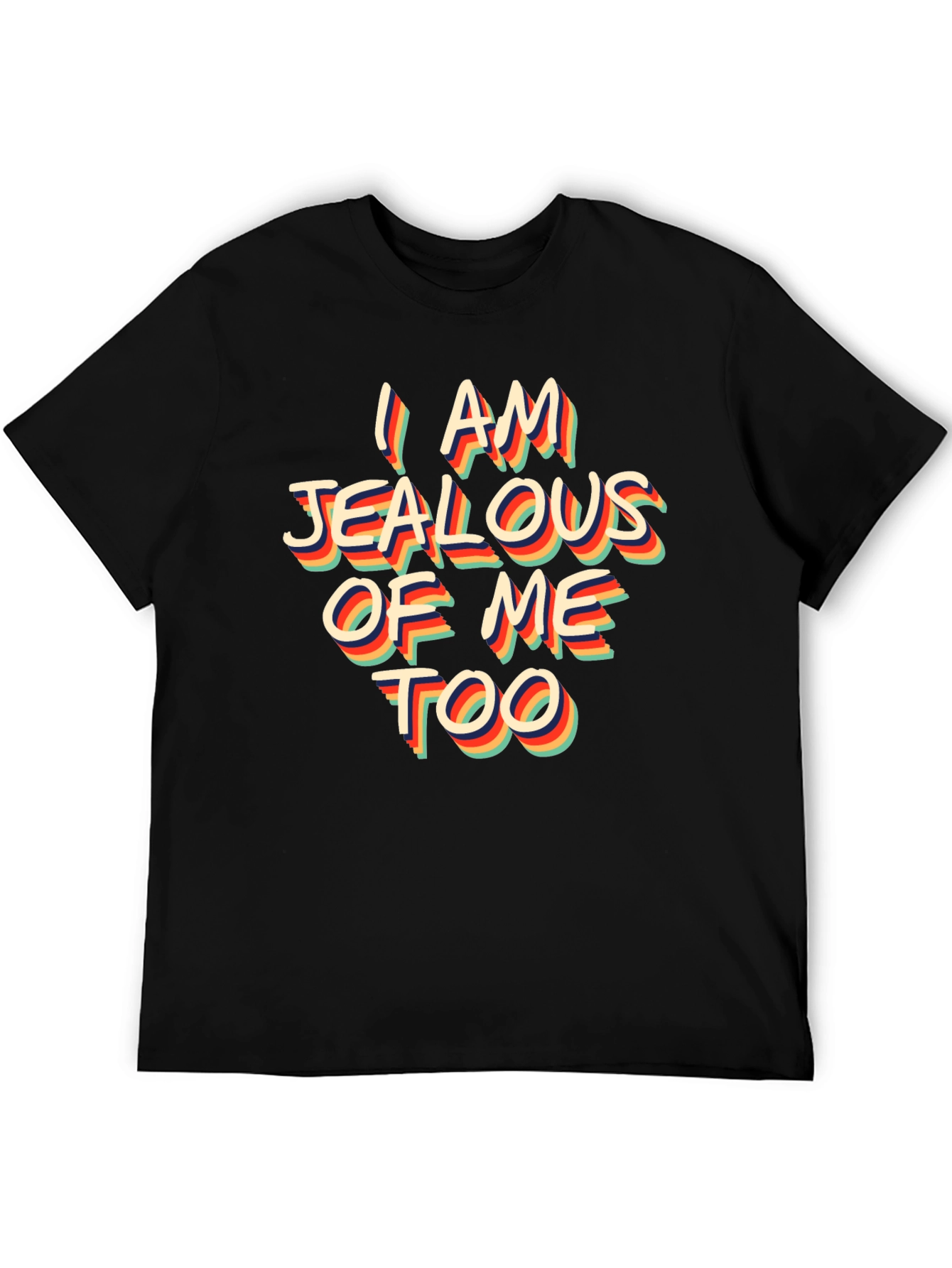 Jealous of Me Too Retro Graphic Tee