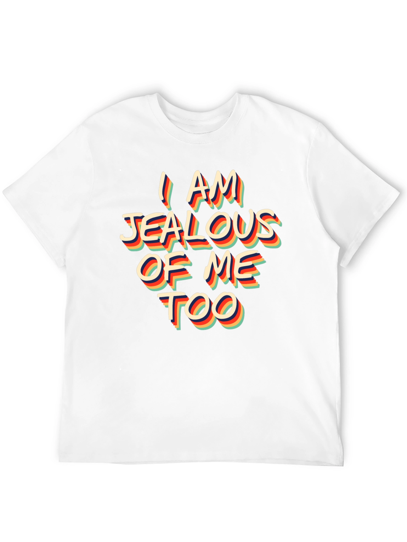 Jealous of Me Too Retro Graphic Tee