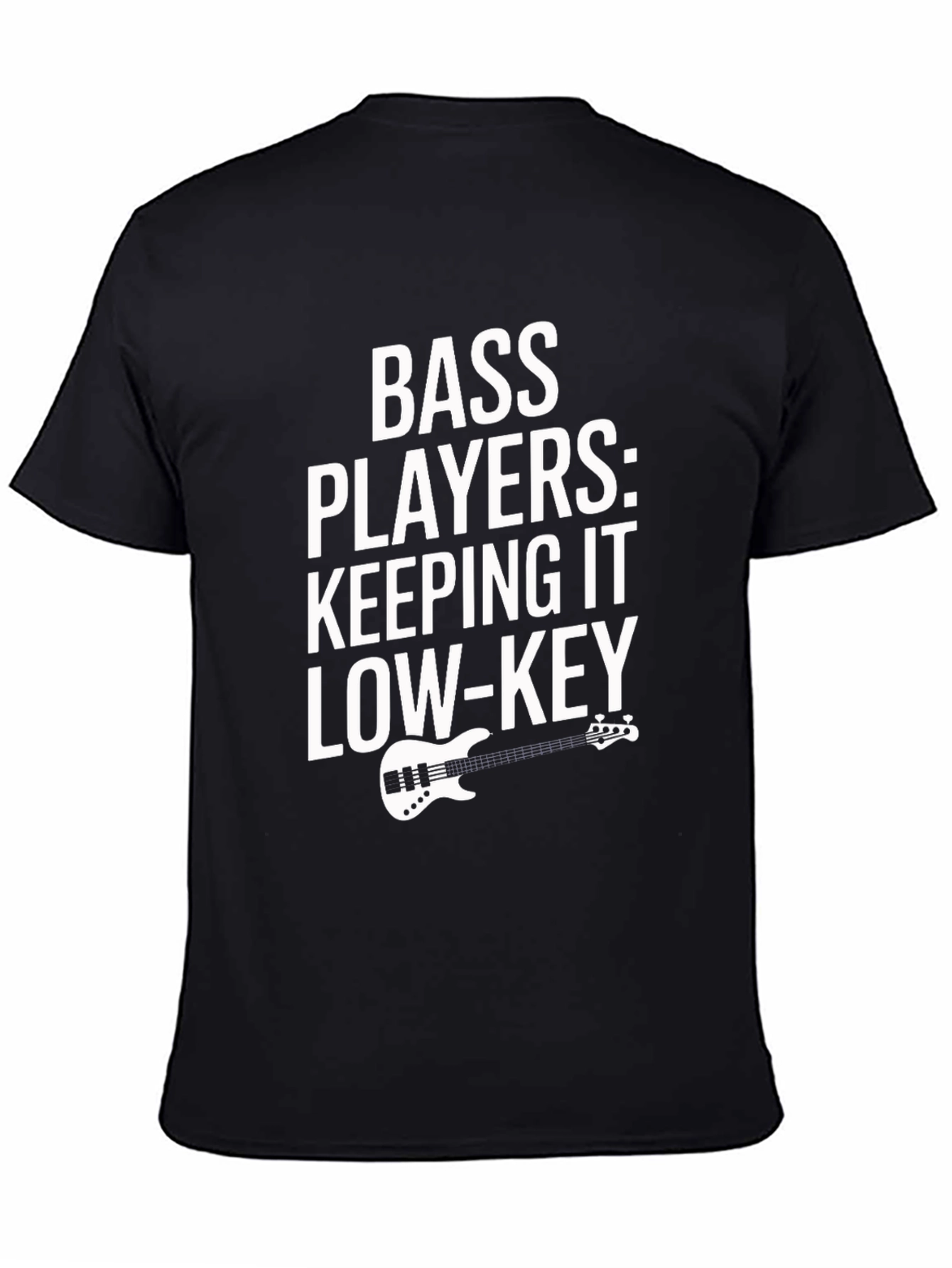 Bass Players Keeping It Low-Key Graphic Tee