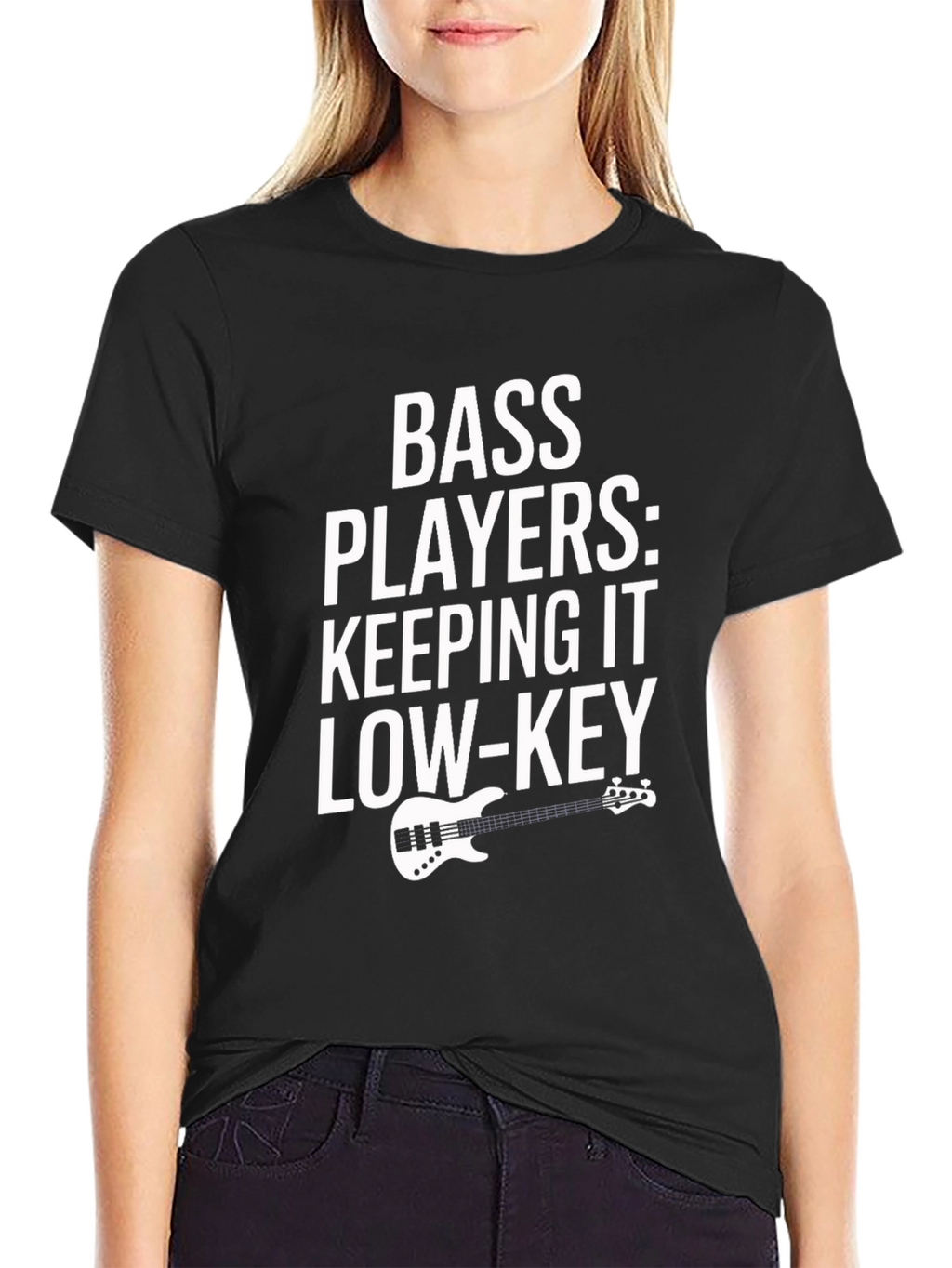 Bass Players Keeping It Low-Key Graphic Tee
