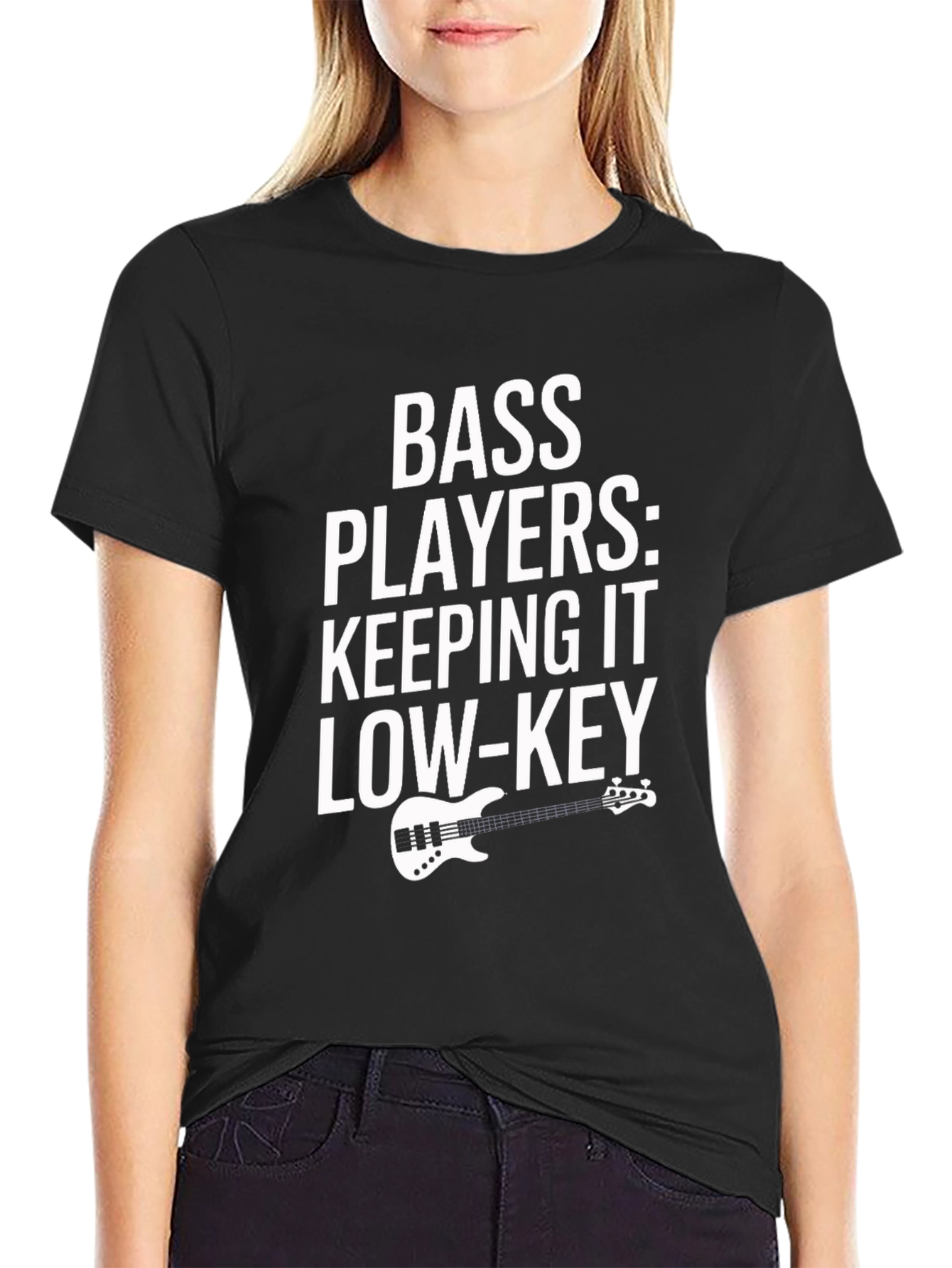 Bass Players Keeping It Low-Key Graphic Tee
