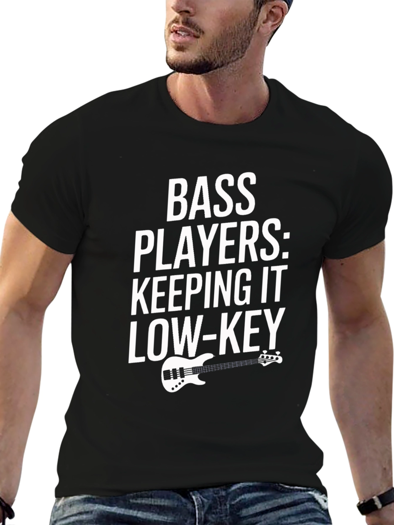 Bass Players Keeping It Low-Key Graphic Tee