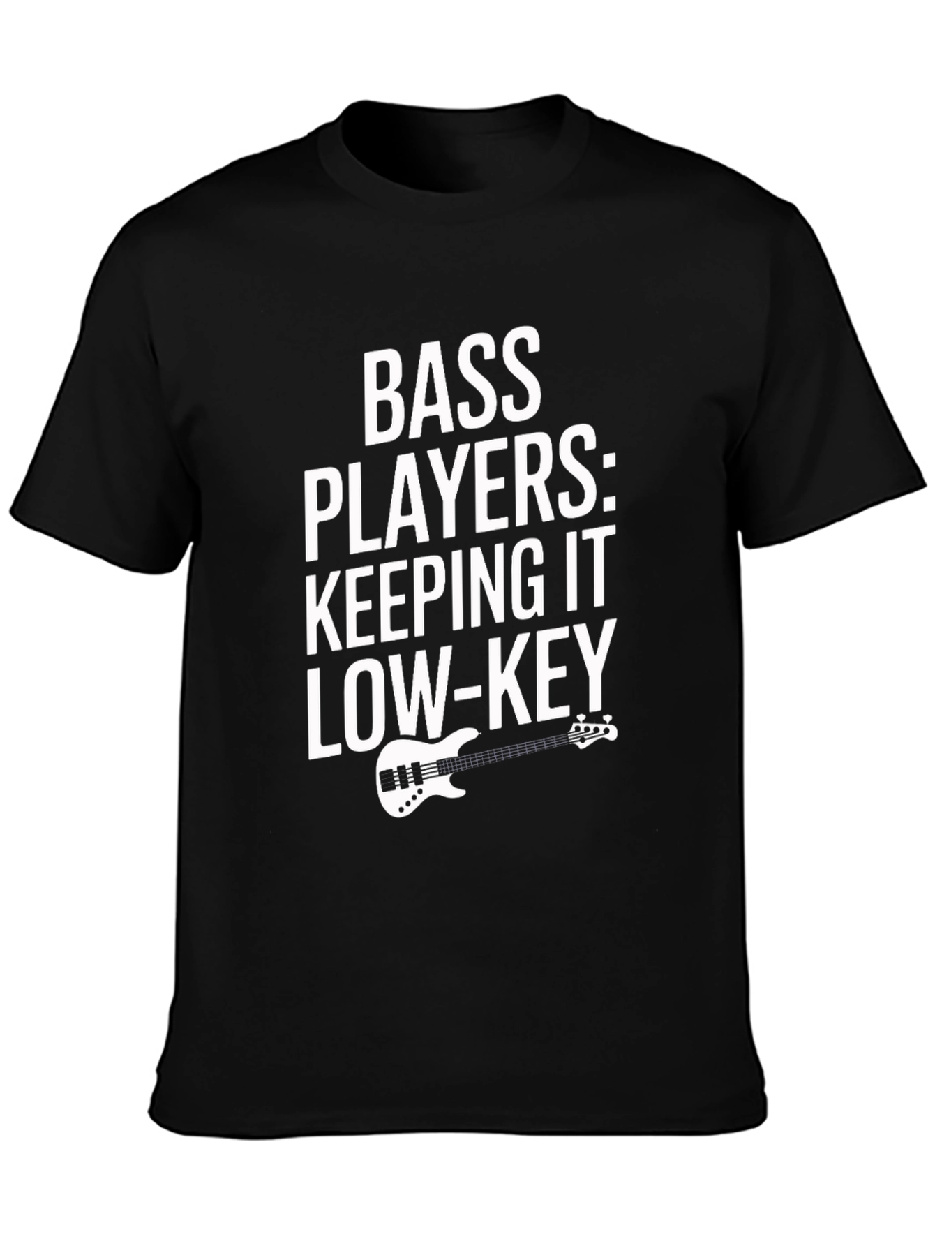 Bass Players Keeping It Low-Key Graphic Tee