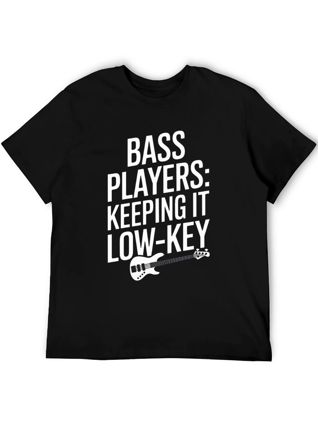 Bass Players Keeping It Low-Key Graphic Tee