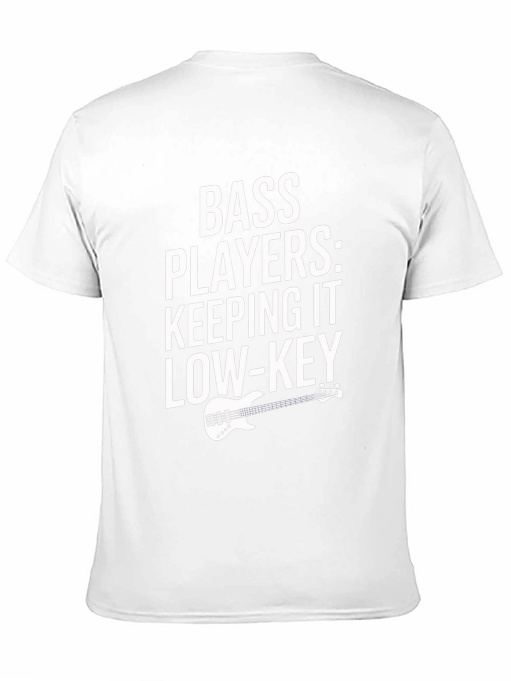 Bass Players Keeping It Low-Key Graphic Tee