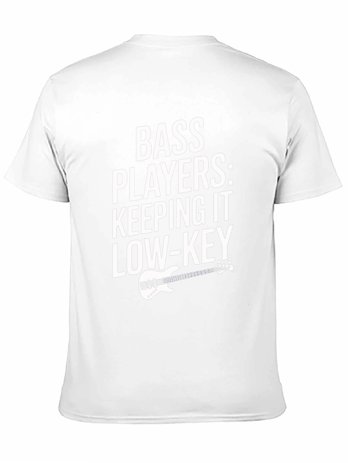 Bass Players Keeping It Low-Key Graphic Tee