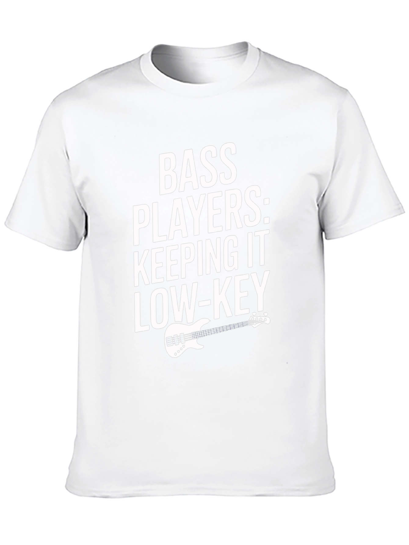 Bass Players Keeping It Low-Key Graphic Tee