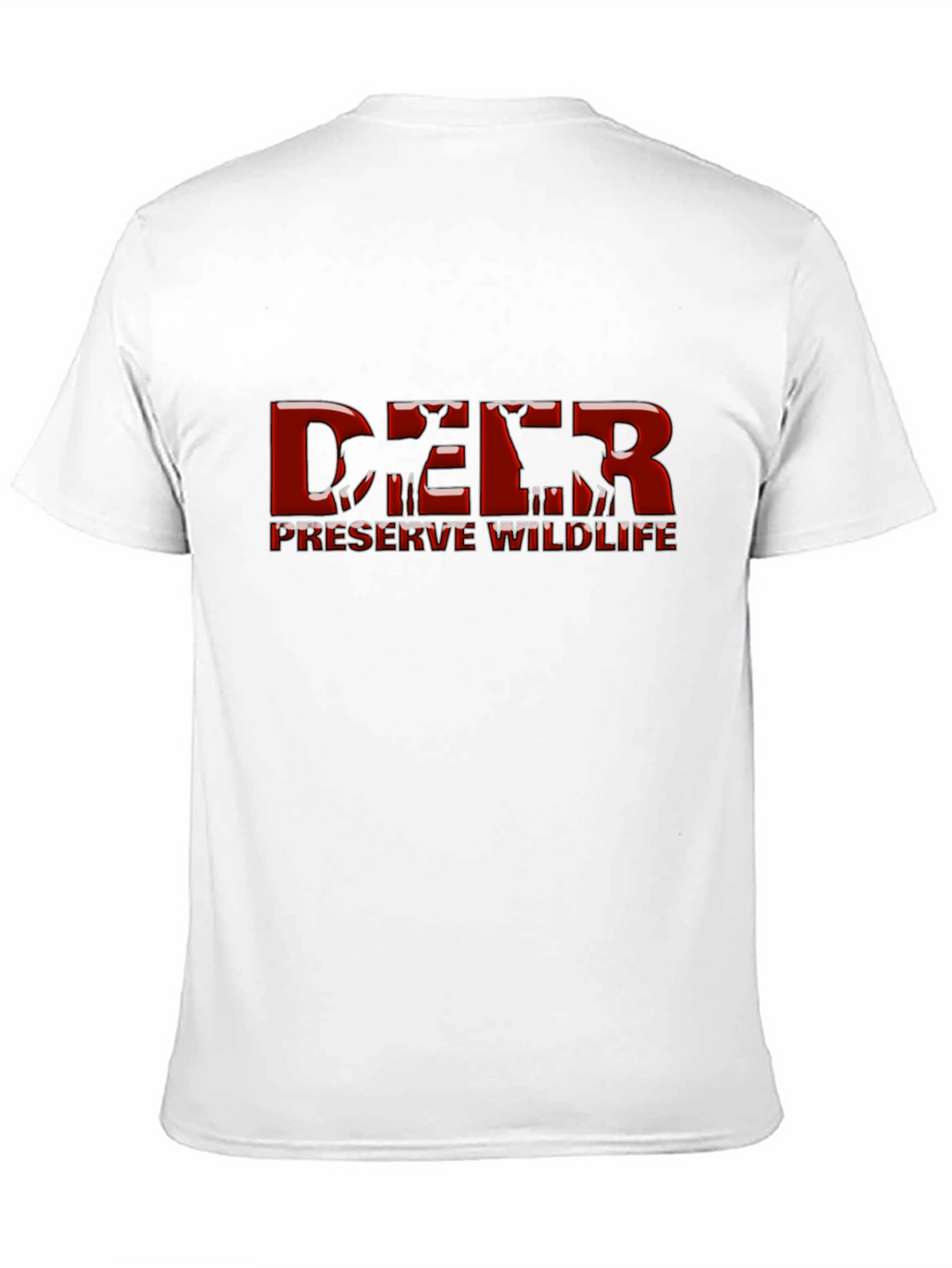 Deer Preserve Wildlife Graphic T-Shirt