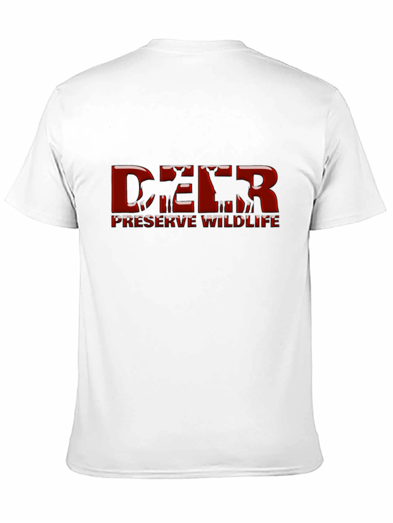 Deer Preserve Wildlife Graphic T-Shirt